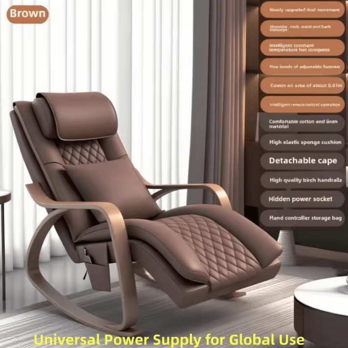 Ergonomic Massage Recliner Chair with Heat and Vibration – Overstuffed Heated Recliner for Neck, Back & Full Body Comfor