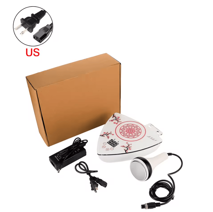 80KHz Ultrasonic Cavitation Body Massage Machine for Skin Tightening and Home Spa Treatments