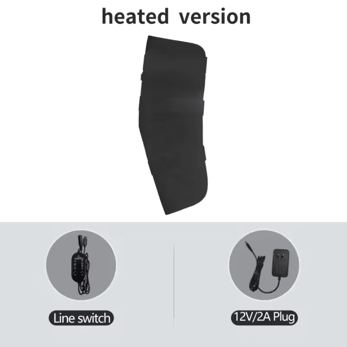 Heated Leg Wrap Massager – Electric Leg Heating Pad with Heat & Vibration for Thigh, Knee & Calf Comfort