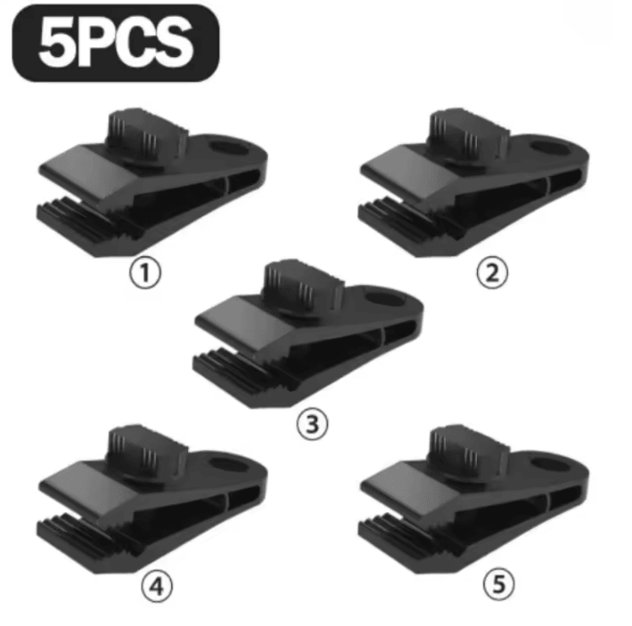 Heavy Duty Tarp Clips – Locking Tent Clamps for Camping Covers and Awnings
