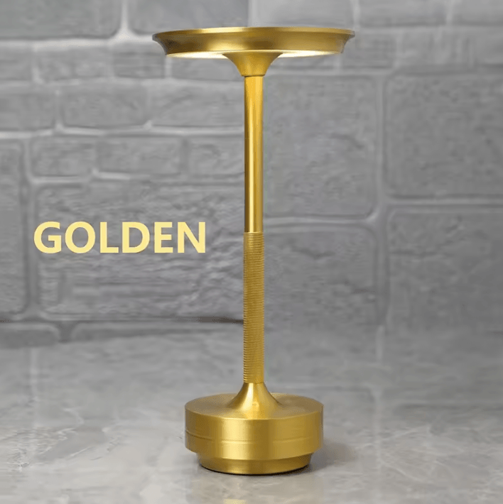 Rechargeable Cordless LED Desk Lamp Touch Dimmable Retro Table Light