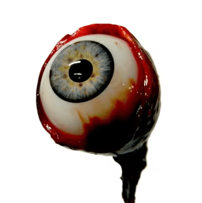 Bloody Eyeball Halloween Props – Fake Eyeballs Horror Decorations for Haunted Houses & Party Displays