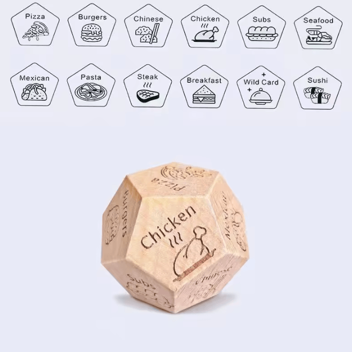Couples Date Night Decision Dice – Date Night Dice Fun Couples Gift for Him & Her
