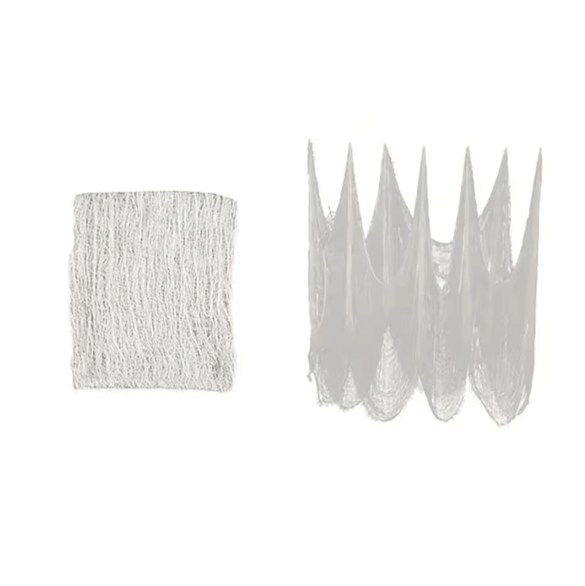 Halloween Bloody Gauze Decoration – Bloody Halloween Cloth Haunted House Decor for Doors, Walls & Party Props