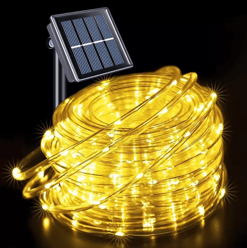 7M-32M Solar Rope Lights - Waterproof Outdoor LED String Lights
