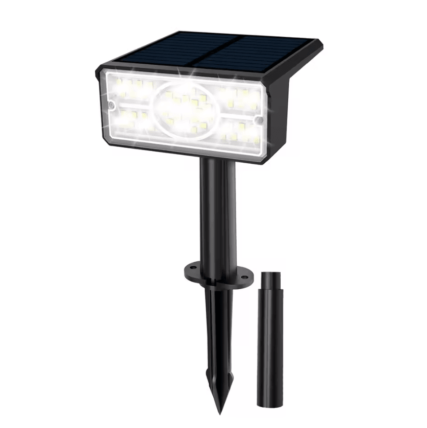 Solar Landscape Spotlight - IP65 Outdoor Garden and Wall Light