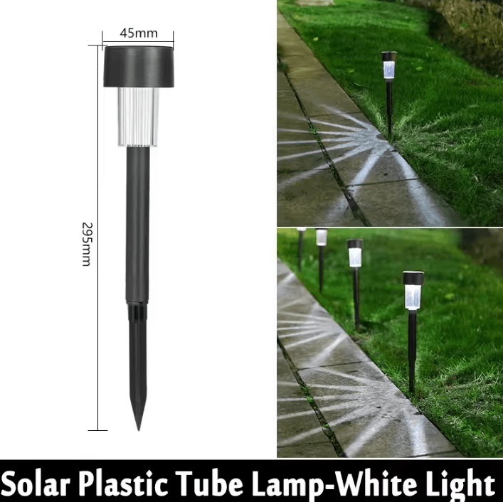 10 Pack Solar Gardens Lanterns - Waterproof Outdoor Pathway Lights