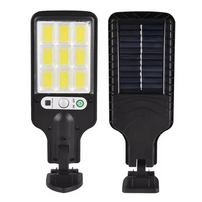 108COB Solar Motion Sensor Street Light - 3 Mode Outdoor Security Wall Lamp
