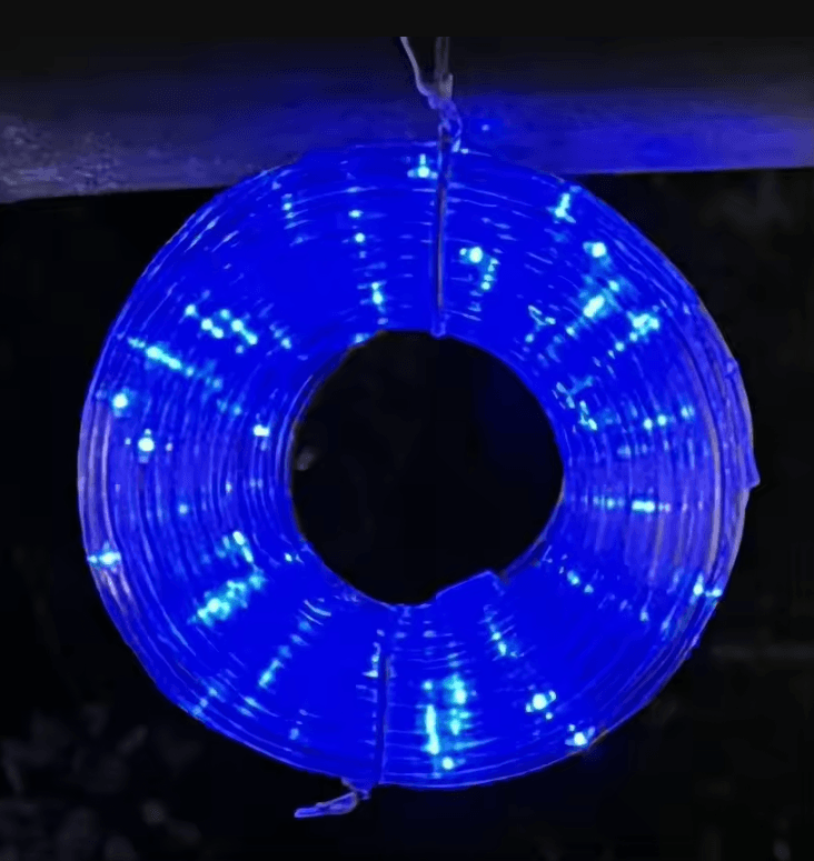 Solar LED Tube String Lights Outdoor Garden Decor