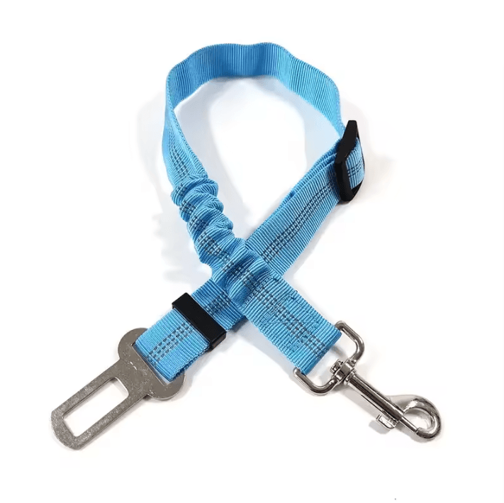 Reflective Adjustable Dog Car Seat Belt with Bungee