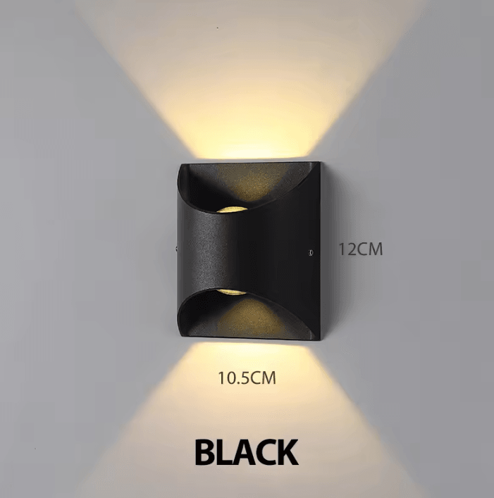 10W Nordic LED Wall Sconce Modern Indoor Outdoor Wall Light