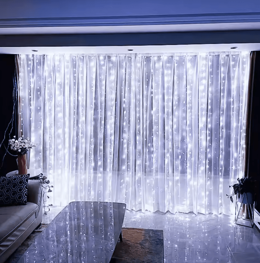 Remote Control USB LED Curtain Fairy Light