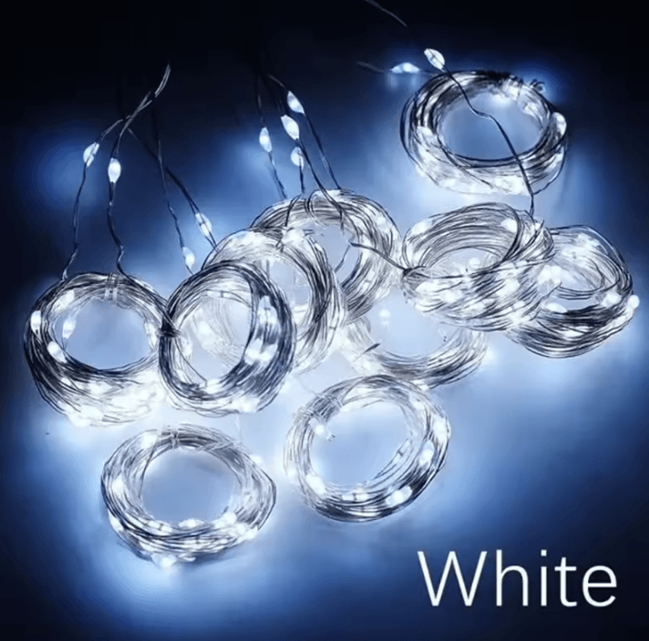 3M USB LED Curtain Fairy Light with 8 Lighting Modes