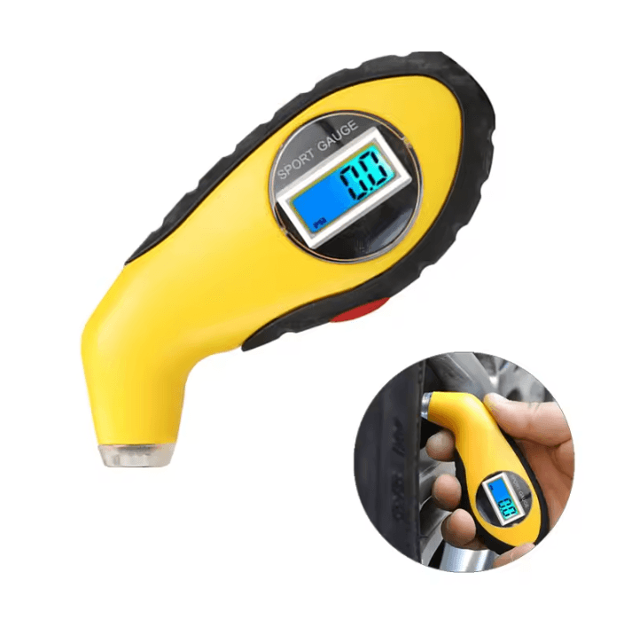 Digital Tire Pressure Gauge with LCD Display for Car Bike and Truck