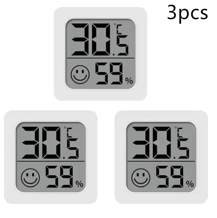 Mini LCD Digital Thermometer Hygrometer Indoor Temperature and Humidity Monitor