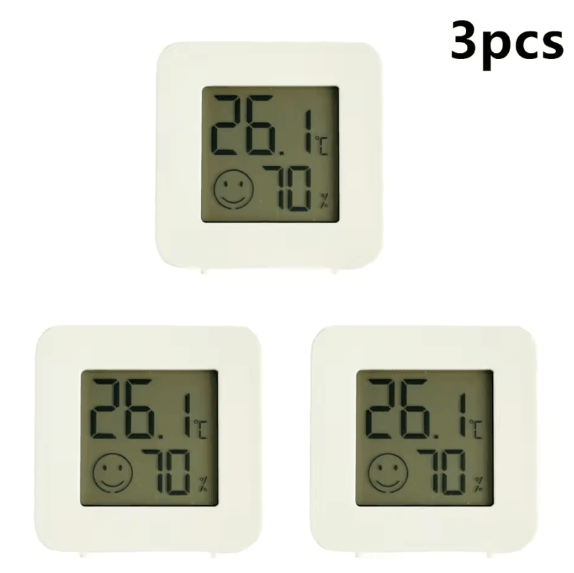 Mini LCD Digital Thermometer Hygrometer Indoors Temperature and Humidity Monitor