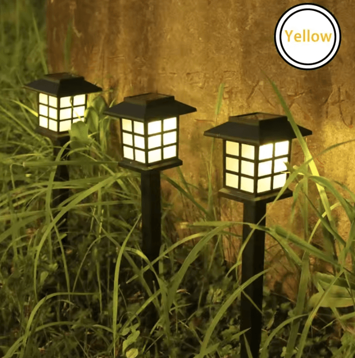 Waterproof LED Solar Pathway Garden Lights