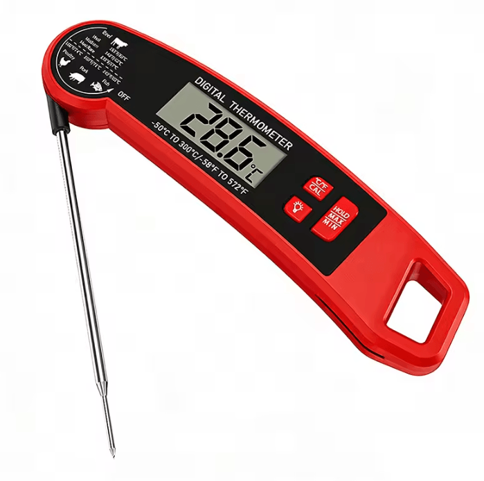 Foldable Digital Meat and Food Thermometer