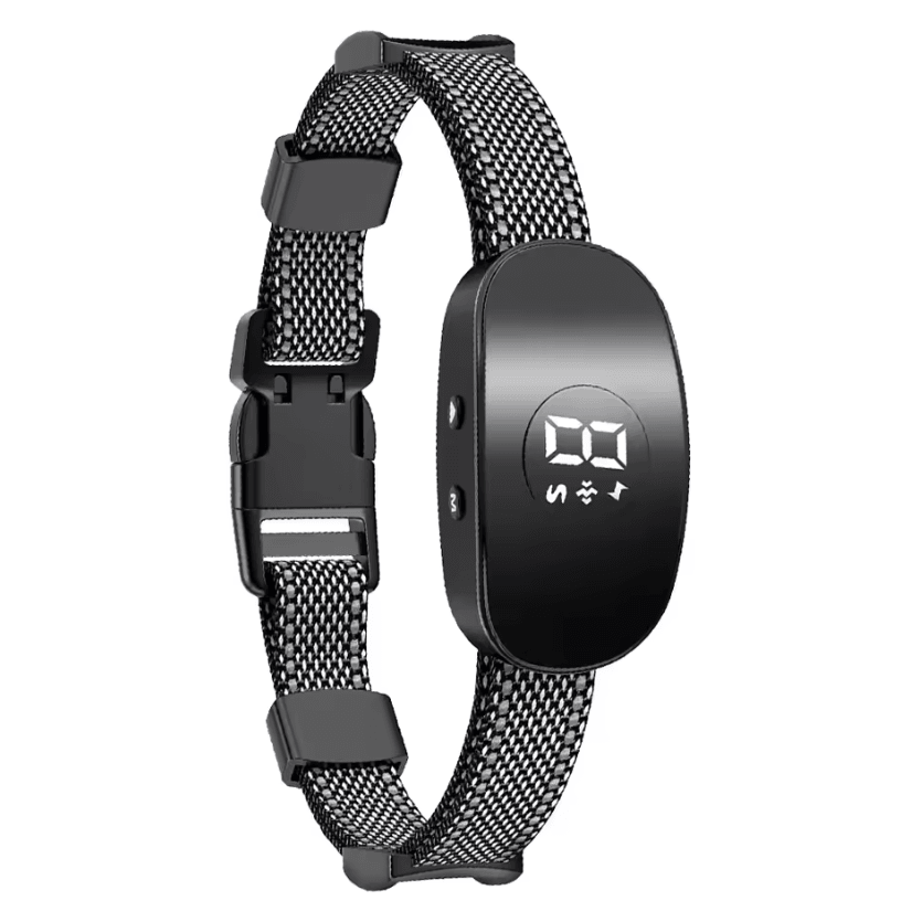 Rechargeable Automatic Anti Bark Dog Collar with Beep Vibration and Static Training
