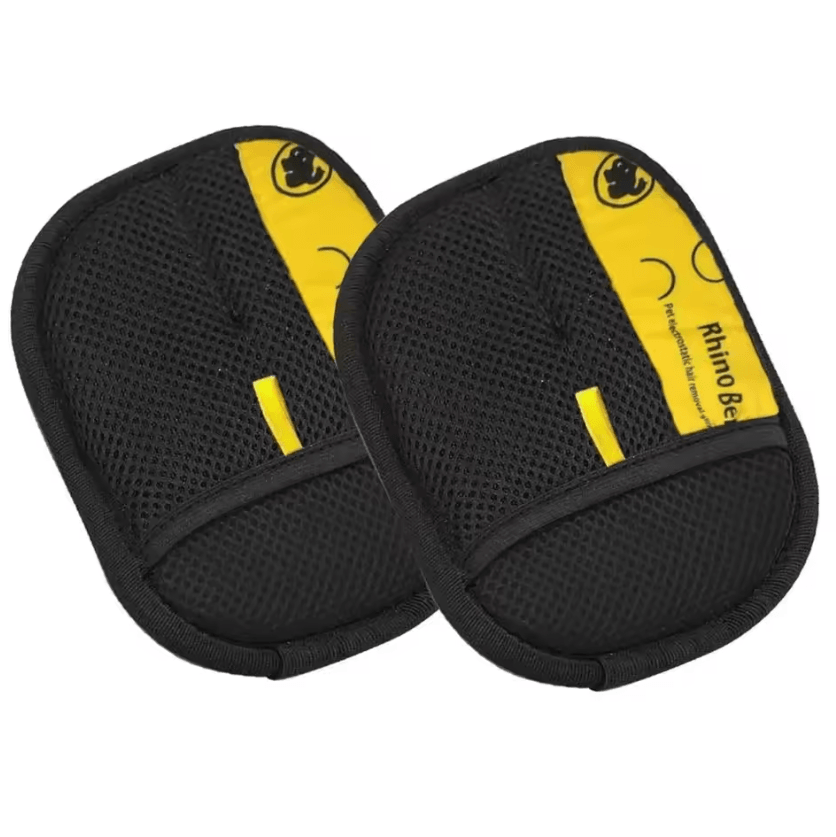 2 Piece Double Sided Pet Hair Removal and Grooming Gloves