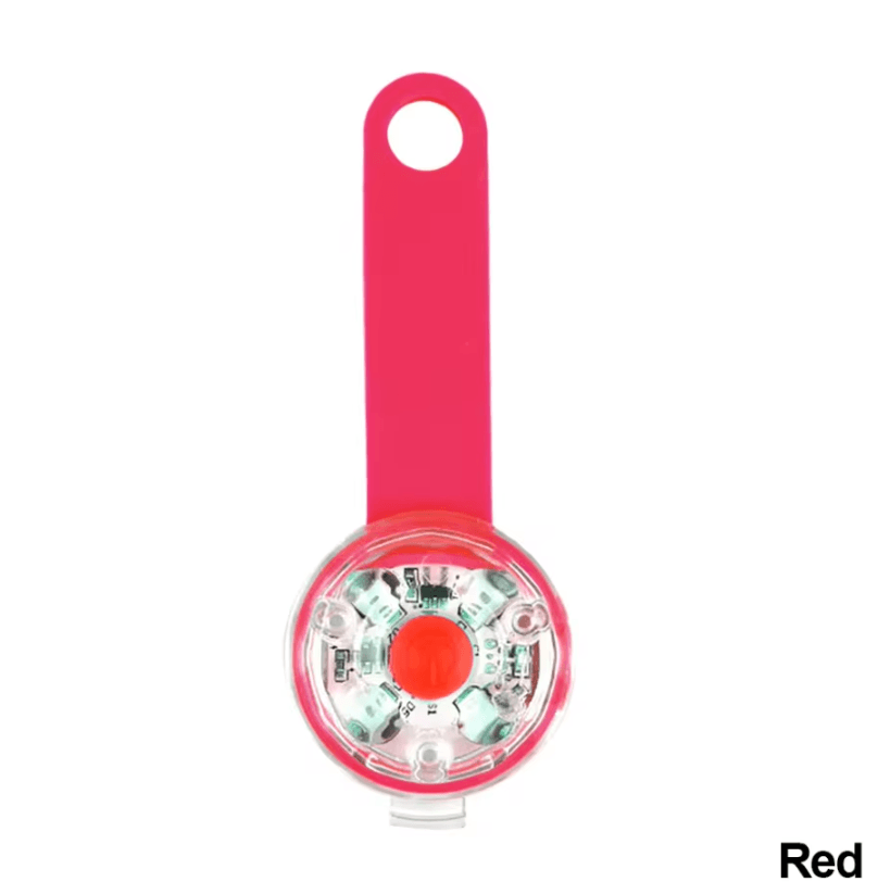 USB Rechargeable LED Pet Collar Safety Light Pendant