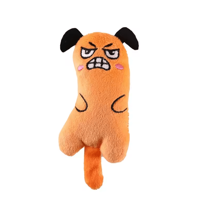 Plush Catnip Chew Toy for Interactive Kitten Play