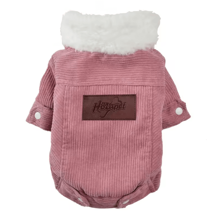 Cozy Fleece Winter Jacket for Small Dogs and Cats