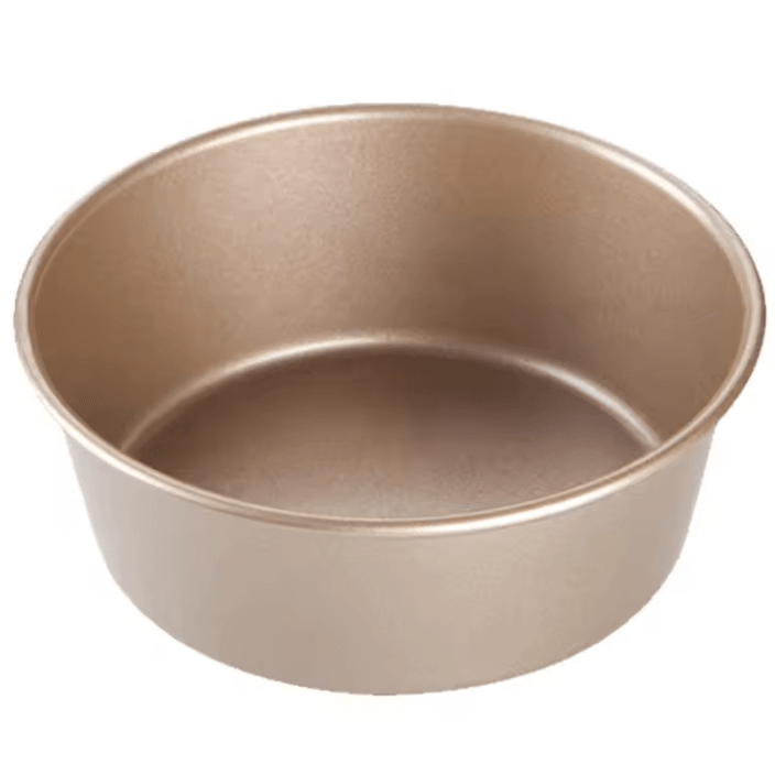 BakeCraft 4-Inch Carbon Steel Mini Round Baking Mold