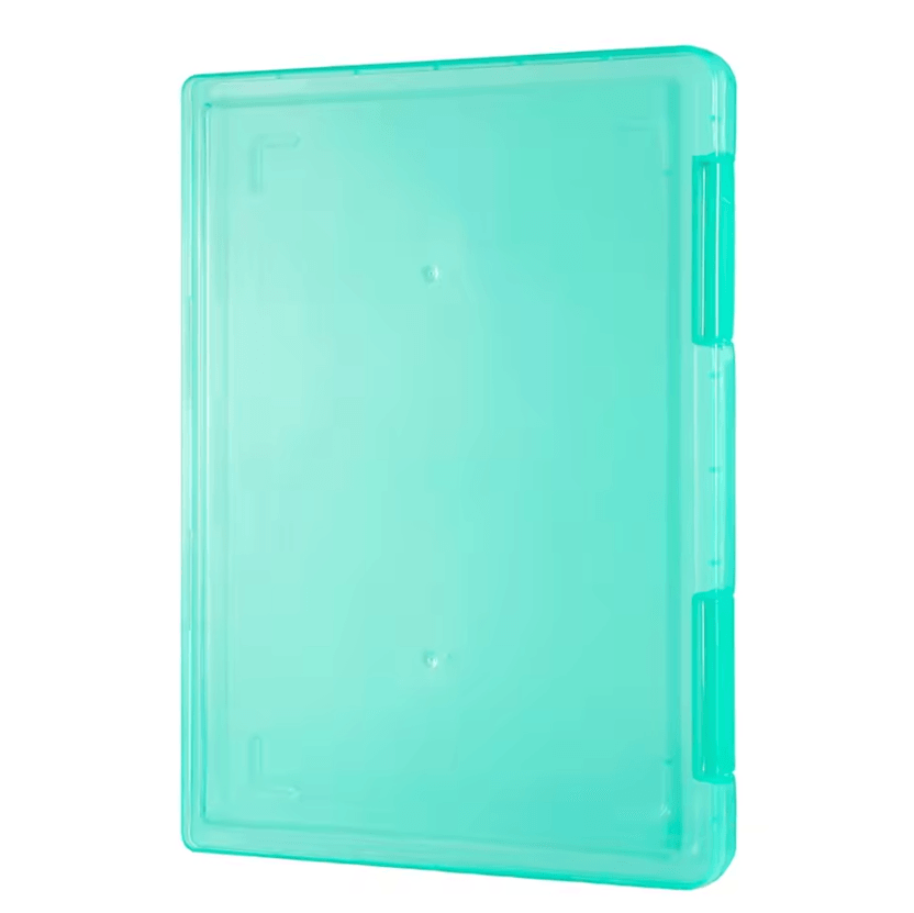 FileGuard Multi-Layer Transparent A4 Document Storage Box for Office and Home
