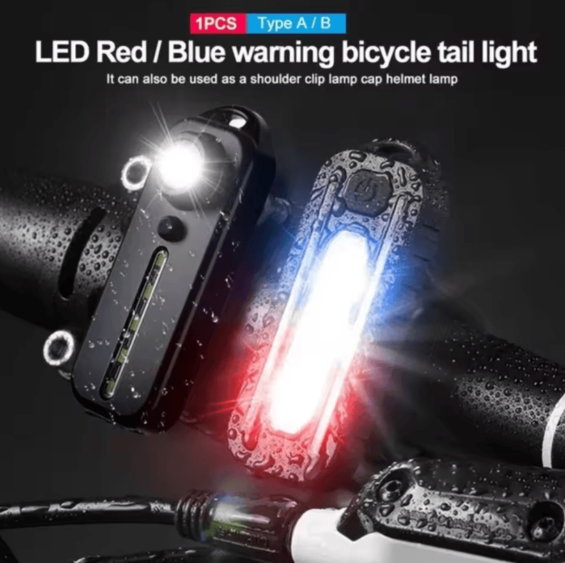 Usb Safety Light USB Rechargeable Police Light – Red & Blue Flashing Safety S | Inspire ...