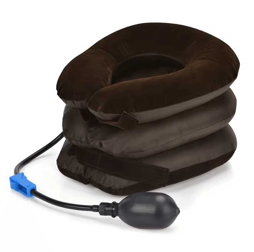 Inflatable Neck Collar Pillow for Cervical Posture Correction and Pain Relief
