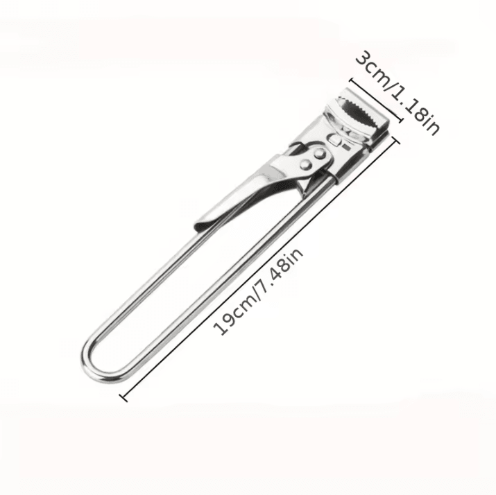Adjustable Multi-Function Stainless Steel Bottle and Jar Opener Tool