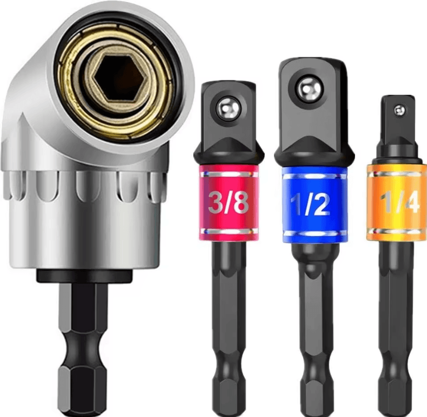 Impact Grade 105° Angle Socket Adapter Set – Power Tool Driv | Inspire ...