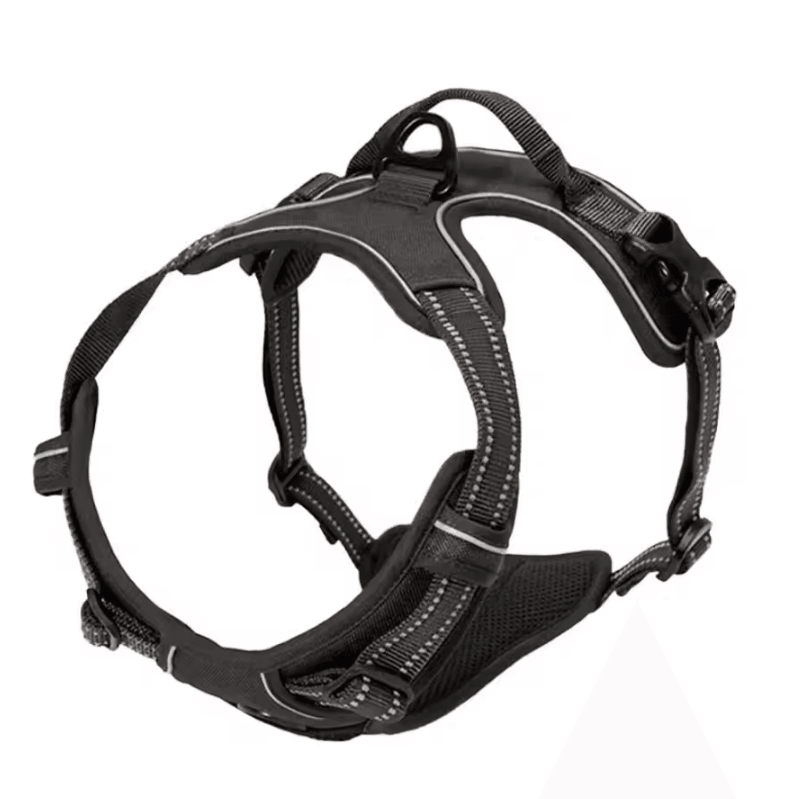 No Pull Dog Harness with Front Clip Dog Harness, Heavy Duty Reflective and Easy Control Handle for Large Dog Walking