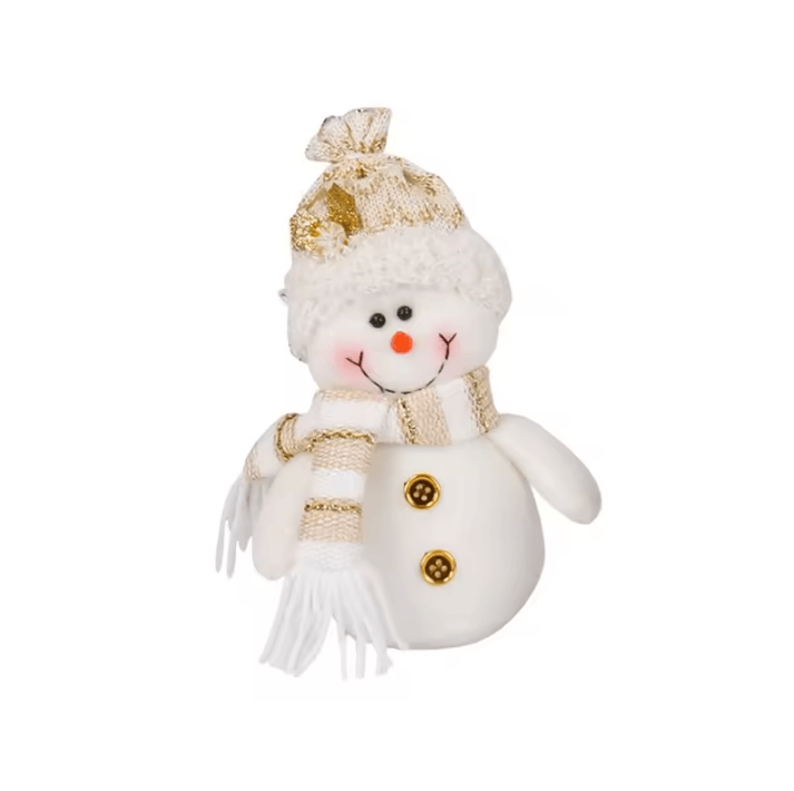 Assorted Christmas Gnome Decorations – Santa Snowman Christmas Dolls for Holiday Tree Ornaments and Festive Home Decor