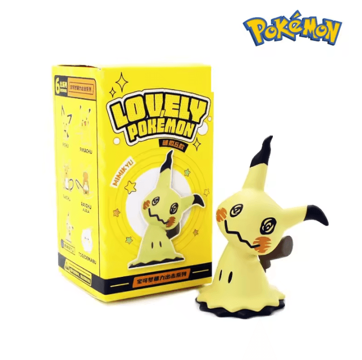 Pokemon Action Figures Set Pikachu Pichu Anime Collectible Toy Gift