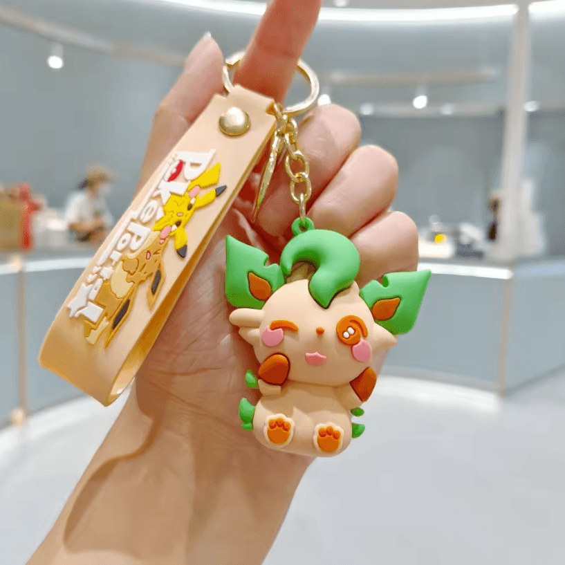 Pokemon Pokemon keychain Cute Cartoon PVC Bag Charm Accessor | Inspire ...