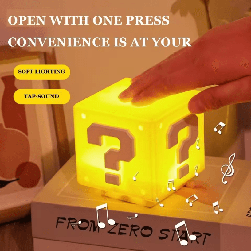 LED Question Mark Night Light with Music – USB Rechargeable | Inspire ...