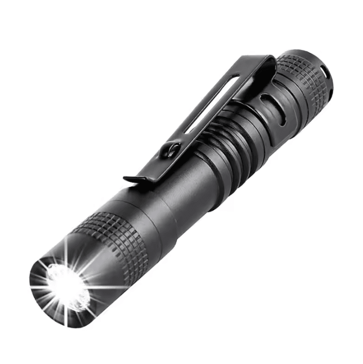 Mini Portable LED Pen Light Ultra Bright Pocket Flashlight for Camping and Emergency