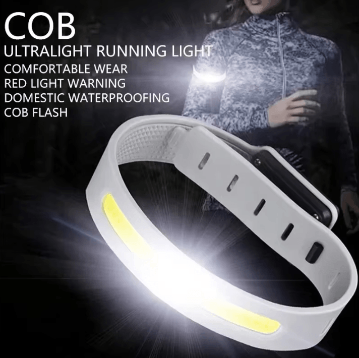 COB LED Armband Light 500LM USB Type-C Rechargeable Safety L | Inspire ...