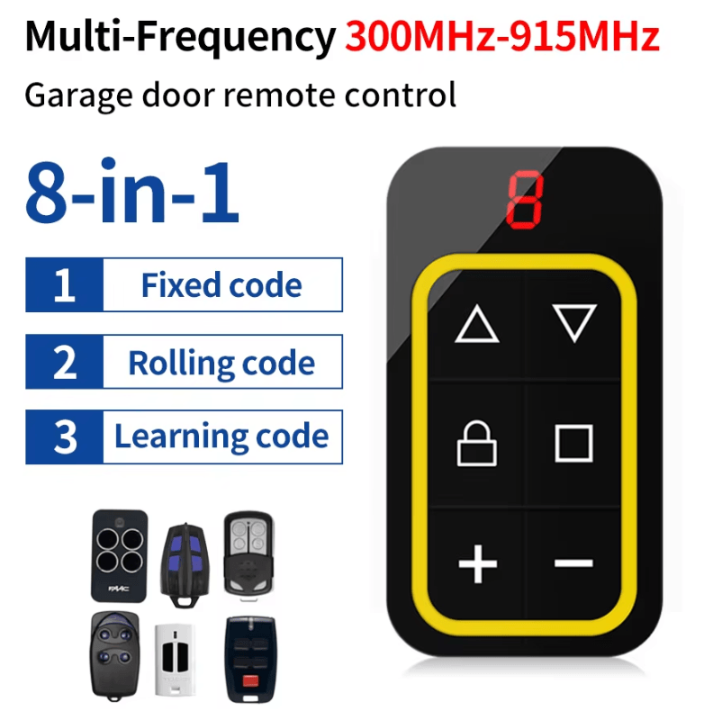 Universal Garage Remote Control Key Duplicator – 8-Channel M | Inspire ...