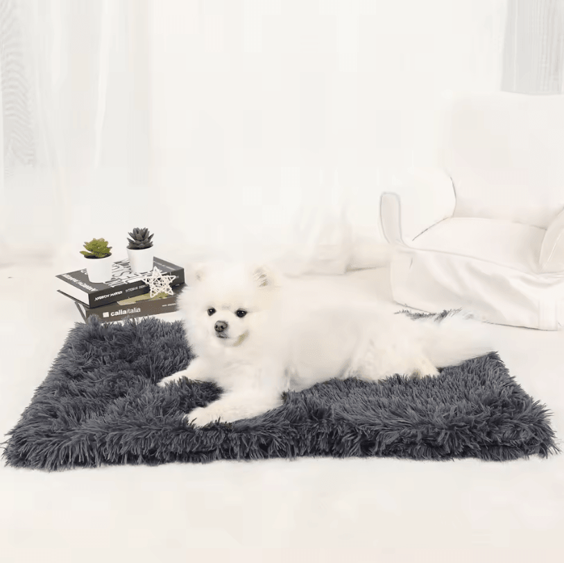 Washable Dog Blanket Bed – Warm Plush Mat for Dogs, Puppies and Cats