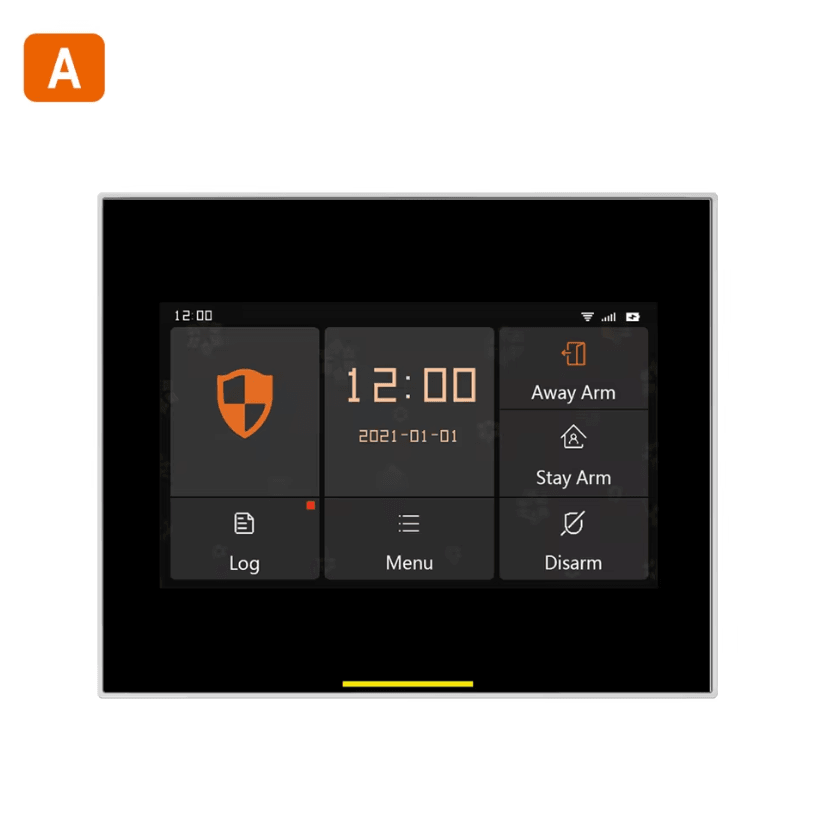 Smart Home Alarm System - Tuya WiFi Wireless Security Kit Compatible with Alexa and Google Home