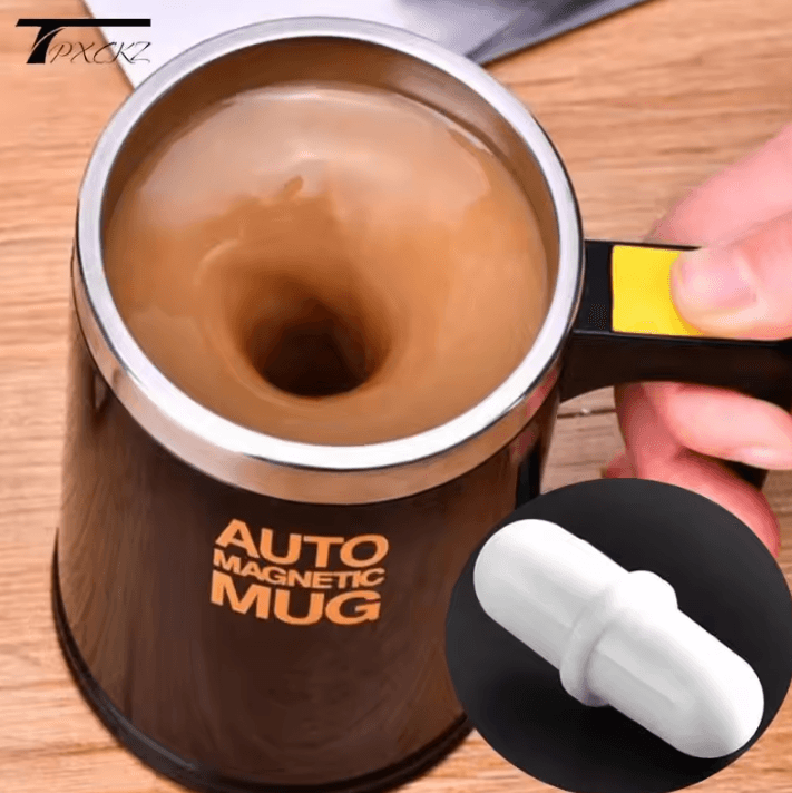 2pcs Magnetic Stirring Rod Set – Self-Stirring Smart Mixer for Thermal Mugs & Cups