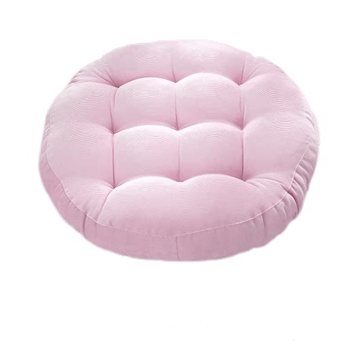 ZenNest Round Floor Cushion - Large Meditation & Seating Pillow for Yoga, Living Room, Kids & Adult Comfort