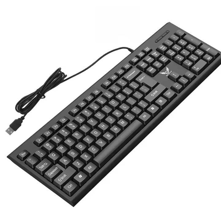 VortexBlade 104 – RGB Wired Gaming Keyboard (104 Keys, Mechanical Feel for Windows & Laptop)