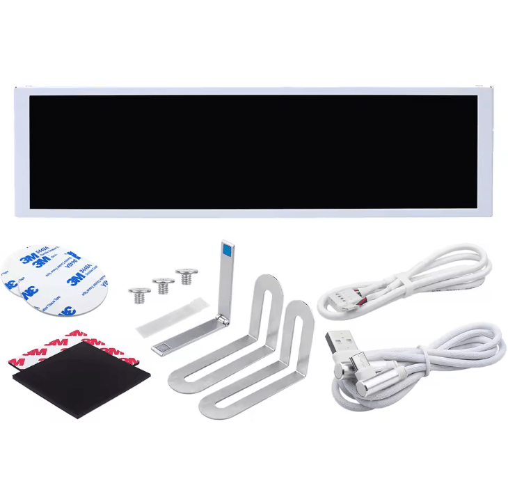 TURZX 9.2 Inches USB-C Secondary Monitor - IPS LCD Sub Screen with High-Resolution Display