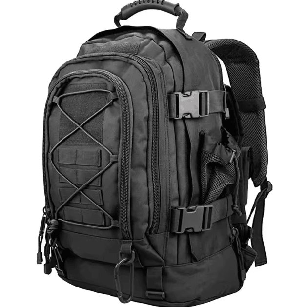BattlePro 60 L Military Tactical Backpack – MOLLE Assault Rucksack for Outdoor Travel, Hiking & Camping