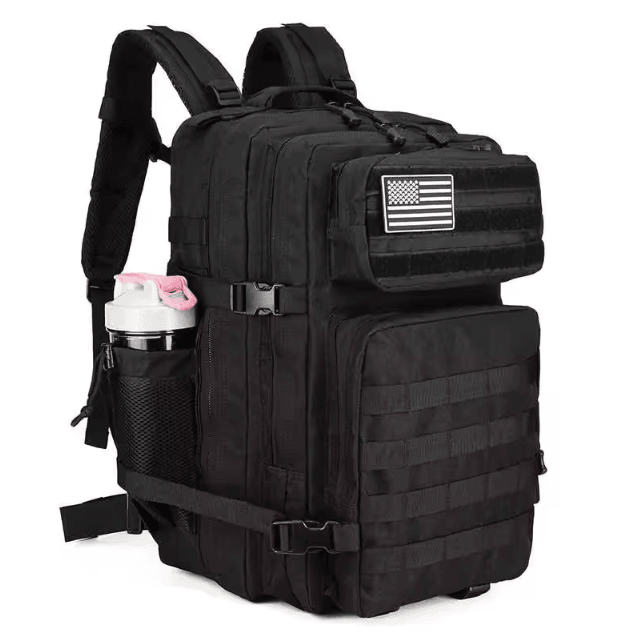 TitanGuard 45L Tactical Backpack – Waterproof Assault Rucksack for 3-Day Outdoor, Camping & Hiking