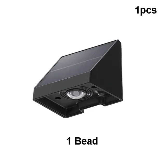 Solar Wall Light Outdoor Waterproof LED Porch Light Automatic Dusk to Dawn Garden Balcony Lamp